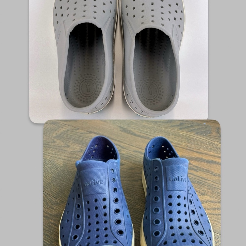 Native Shoes- Bundle! Miles & Jefferson both pairs